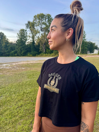 Serene Winters Day crop top