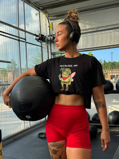 WTF, Over Women’s crop top